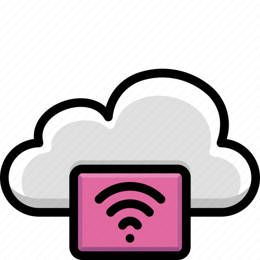 Cloud, colour, connection, functions, wifi icon - Download on Iconfinder