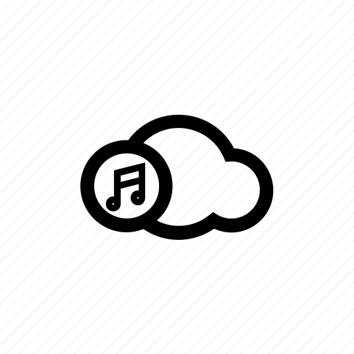 Cloud, music, sound, tune icon - Download on Iconfinder