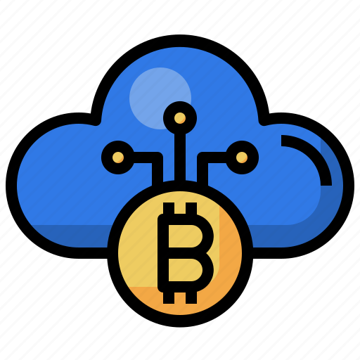 Bitcoin, cloud, computing, ui, storage icon - Download on Iconfinder