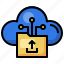 folder, upload, cloud, computing, data, file, storage 