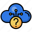 question, cloud, computing, ui, storage 