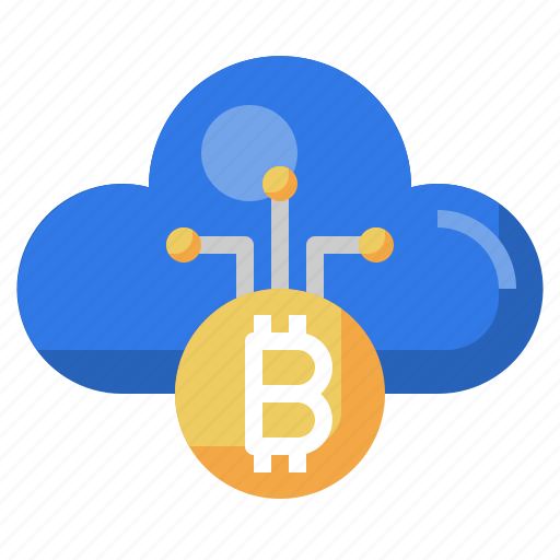 Bitcoin, cloud, computing, ui, storage icon - Download on Iconfinder
