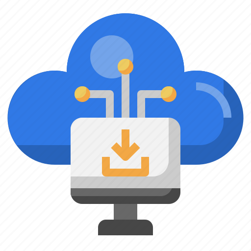 Computer, download, computing, cloud, hosting icon - Download on Iconfinder