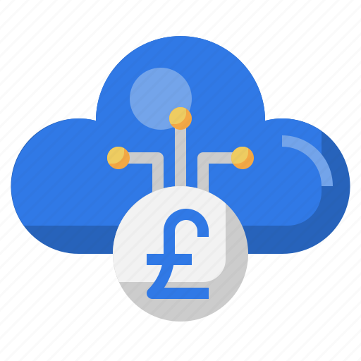 Pound, cloud, computing, ui, storage icon - Download on Iconfinder