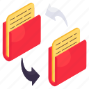 folder exchange, folder transfer, document, doc, archive