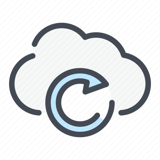Archive, cloud, refresh, service, storage, update icon - Download on Iconfinder