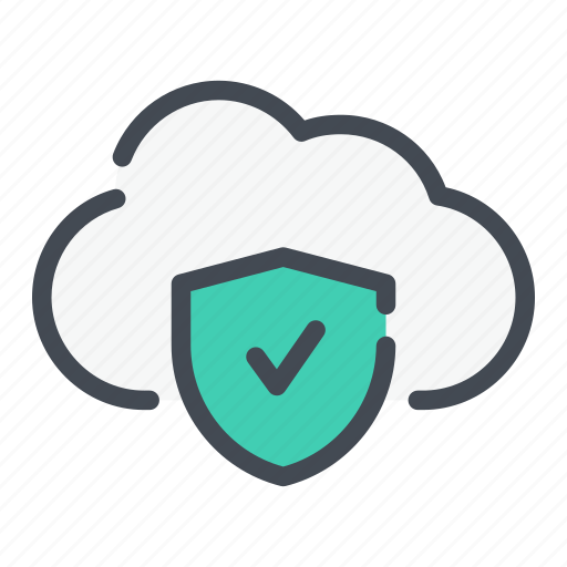 Archive, cloud, protection, security, service, shield, storage icon - Download on Iconfinder