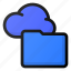 cloud, folder, network, storage, data 