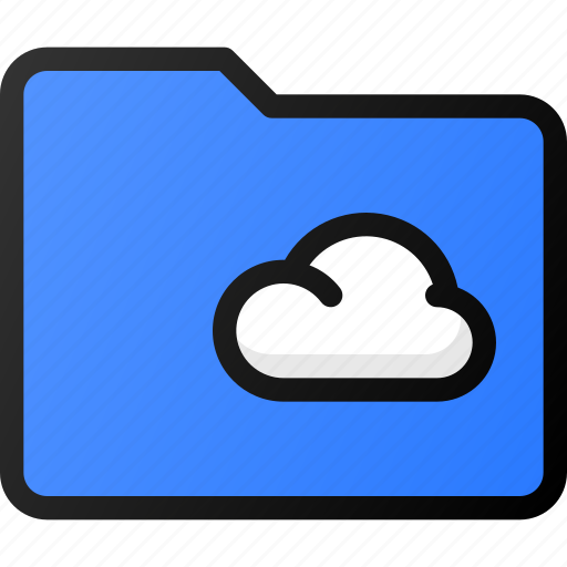 Cloud, folder, storage, data, network icon - Download on Iconfinder