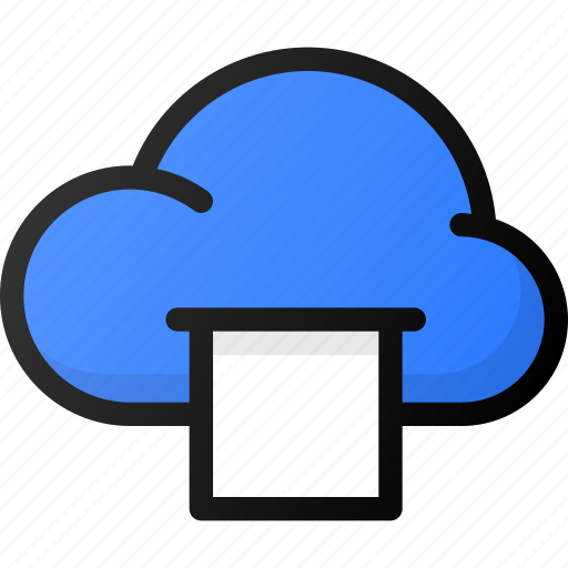 Cloud, print, storage, data, network icon - Download on Iconfinder