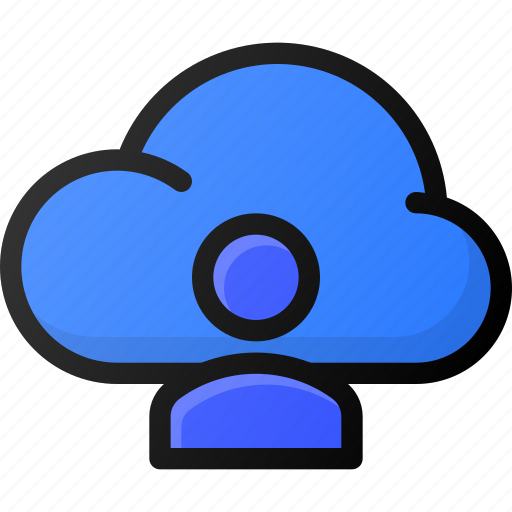 Cloud, user, network, storage, data icon - Download on Iconfinder