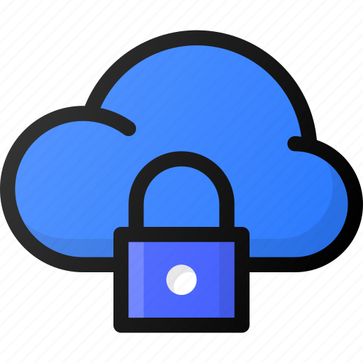 Lock, cloud, network, storage, data icon - Download on Iconfinder