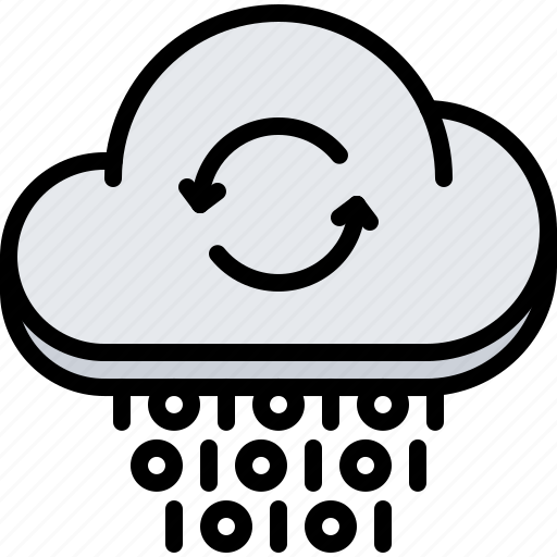 Cloud, code, loading, repository, storage, technology icon - Download on Iconfinder
