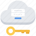 cloud, key, login, password, repository, storage, technology
