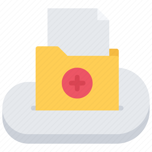 Cloud, file, folder, repository, storage, technology icon - Download on Iconfinder