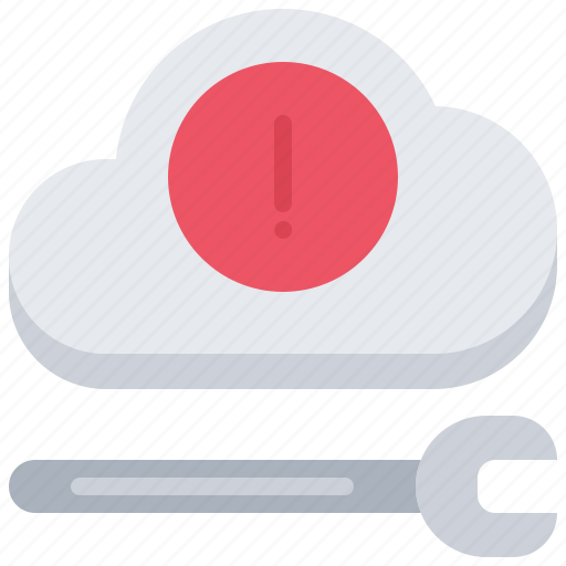 Cloud, error, repository, storage, support, tech, technology icon - Download on Iconfinder