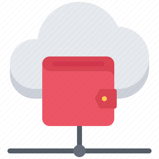 Cloud, cryptocurrency, money, purse, repository, storage, technology icon - Download on Iconfinder
