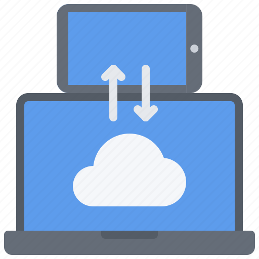 Cloud, computer, laptop, repository, sharing, storage, technology icon - Download on Iconfinder