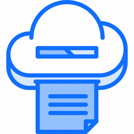 Cloud, file, repository, storage, technology, upload icon - Download on Iconfinder