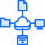 cloud, computer, file, folder, repository, storage, technology 
