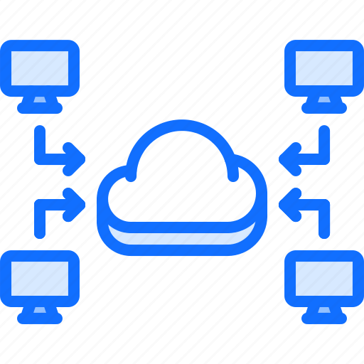 Cloud, computer, network, repository, storage, technology icon - Download on Iconfinder