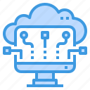 cloud, computer, database, server, storage, technology