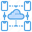 cloud, connection, database, mobile, server, storage, technology 