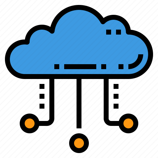 Cloud, connection, database, server, storage, technology icon - Download on Iconfinder