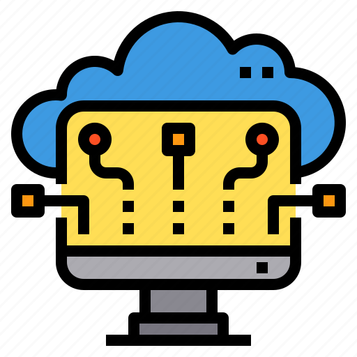 Cloud, computer, database, server, storage, technology icon - Download on Iconfinder