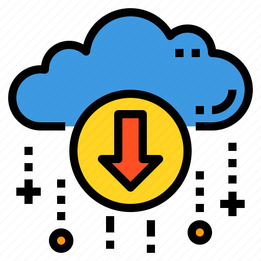 Cloud, database, download, server, storage, technology icon - Download on Iconfinder