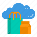cloud, database, marketting, server, shopping, storage, technology