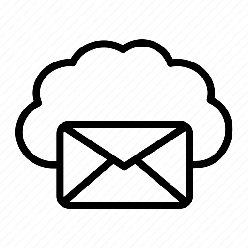 Cloud, email, envelope, mail, message icon - Download on Iconfinder