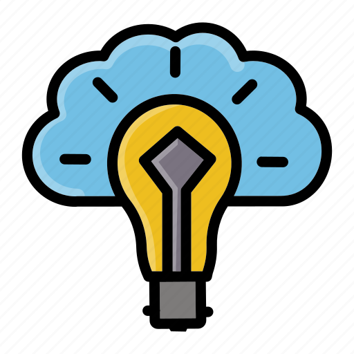 Bulb, cloud, concept, creative, creativity, idea, light icon - Download on Iconfinder