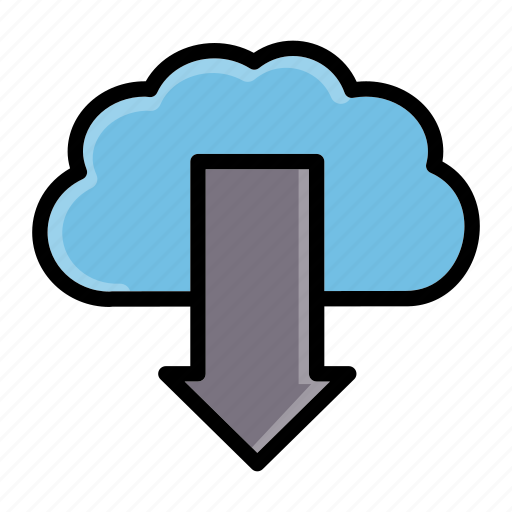 Backup, cloud, download icon - Download on Iconfinder