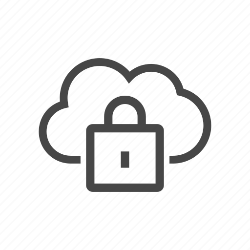 Cloud, lock icon - Download on Iconfinder on Iconfinder