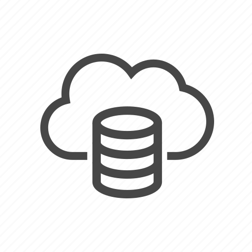Cloud, cloud computing, disk, hard, hdd, network icon - Download on Iconfinder
