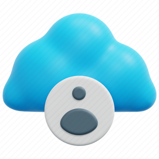 Cloud, service, technology, computing, ui, data, 3d icon - Download on Iconfinder