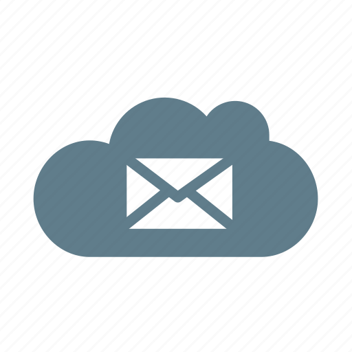 Cloud, cloud service, cloud storage, inbox, mail cloud, message icon - Download on Iconfinder