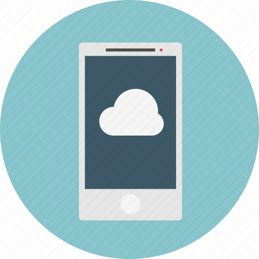 Cloud, mobile, smart-phone icon - Download on Iconfinder