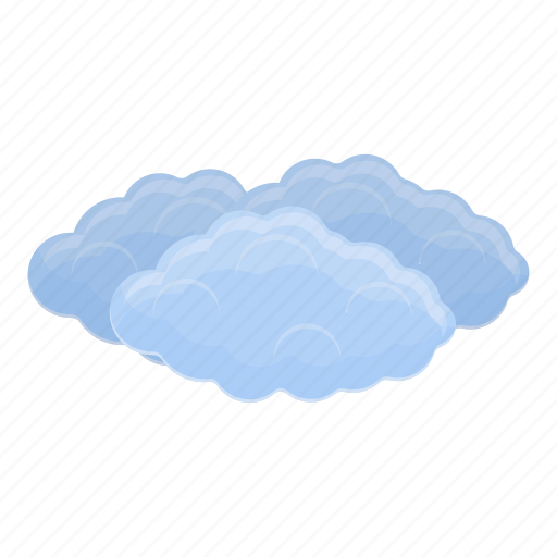 Puffy, clouds, white, weather icon - Download on Iconfinder