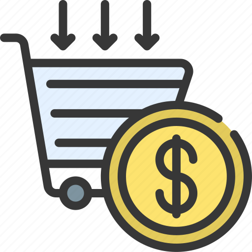 Cost, per, sale, cps, money, shopping, cart icon - Download on Iconfinder