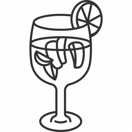 Sangria, drink, alcohol, juice, beverage icon - Download on Iconfinder