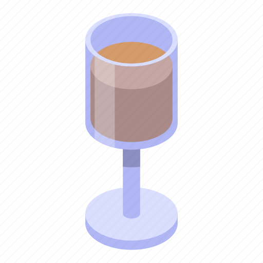 Cartoon, christmas, cocktail, cocoa, food, isometric, party icon - Download on Iconfinder