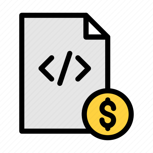 Coding, file, programming, script, development icon - Download on Iconfinder