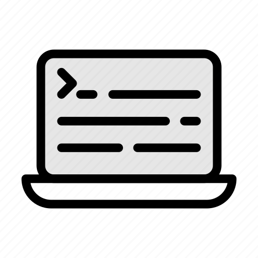Coding, laptop, development, programming, notebook icon - Download on Iconfinder