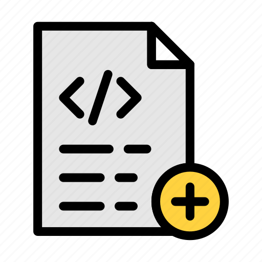 Coding, programming, development, file, new icon - Download on Iconfinder