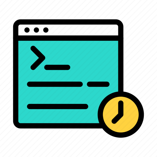 Coding, programming, development, time, clock icon - Download on Iconfinder