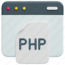 php, file, code, coding, program, programming, web, 3d