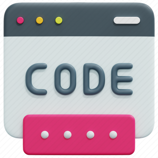 Promo, code, coding, program, programming, web, 3d icon - Download on Iconfinder