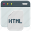 html, file, code, coding, program, programming, web, 3d 